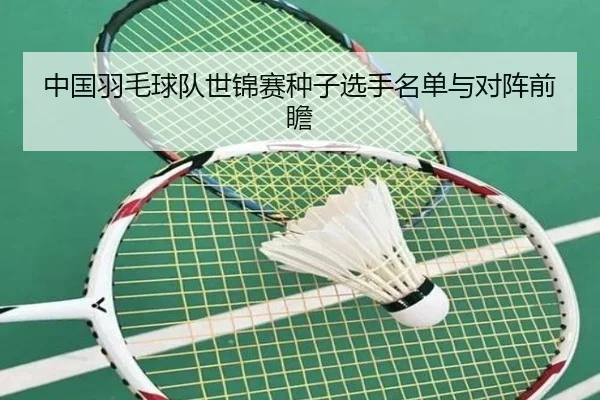 中国羽毛球队世锦赛种子选手名单与对阵前瞻